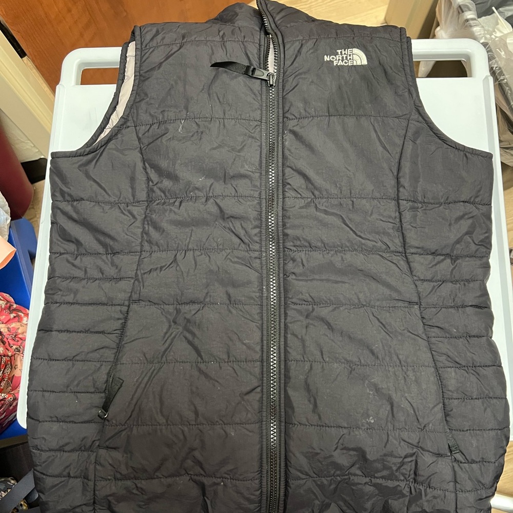 The North Face Black Puffer Vest